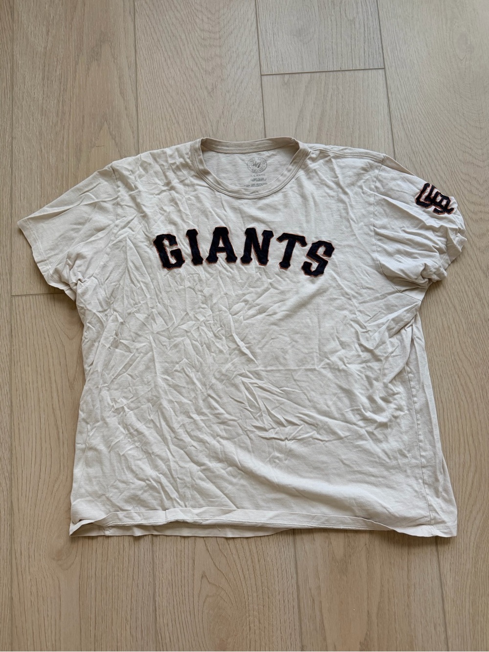 San Francisco Giants white cotton t-shirt
